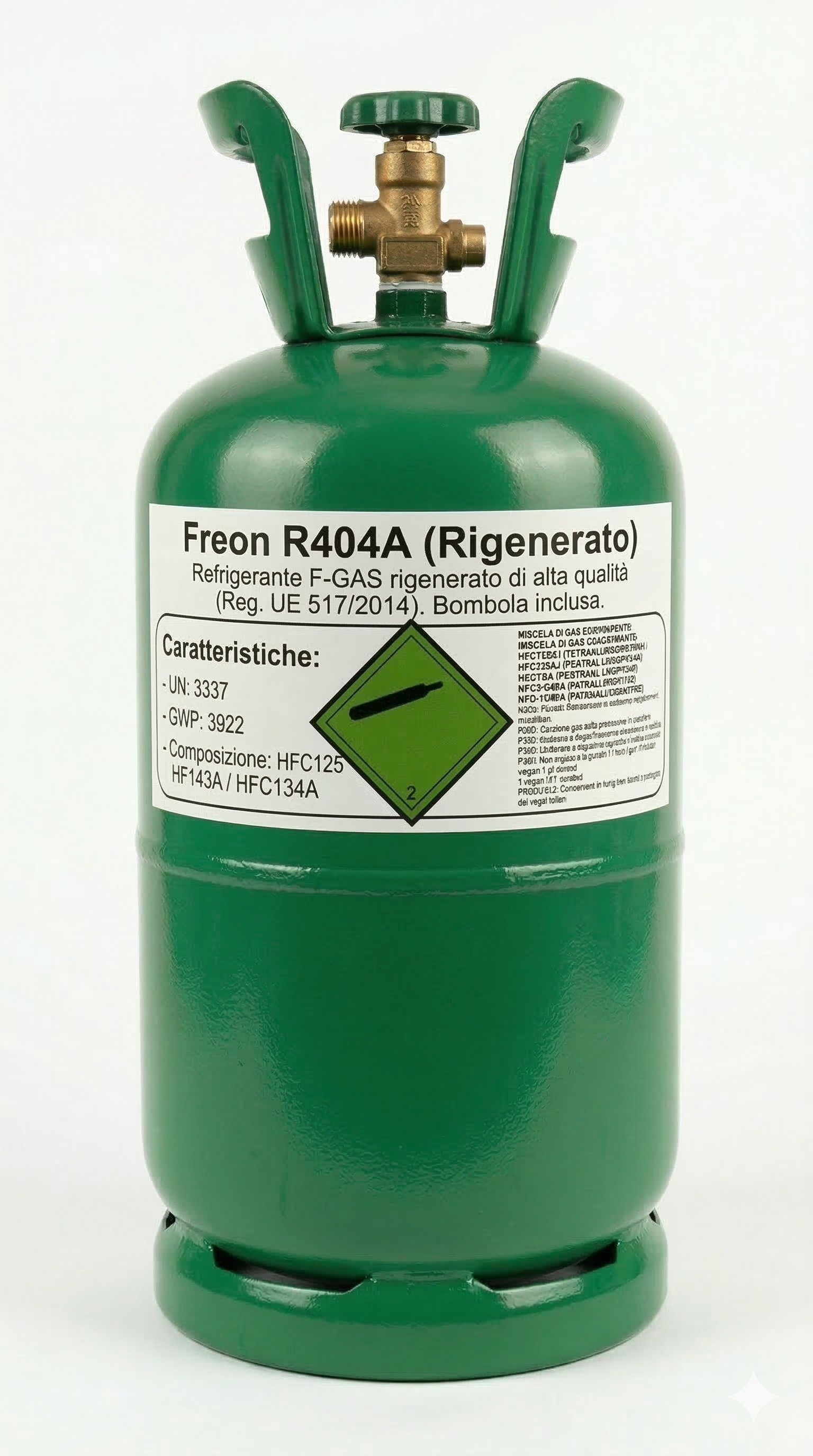 Gas Refrigerante R404A (Regenerado)